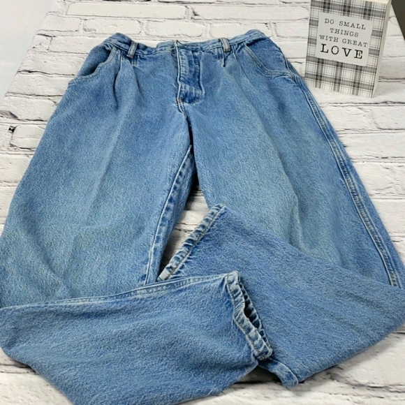 VINTAGE Ultra High Rise Oscar de la Renta Jeans - Picture 2 of 12
